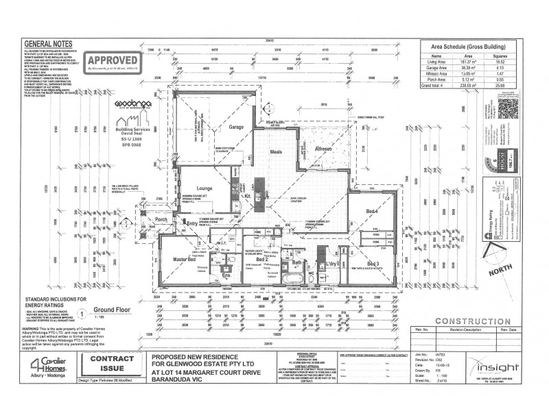 55 Margaret Court Drive, Baranduda VIC 3691 Floorplan