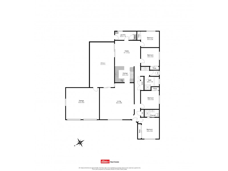 15 Aberdeen Drive, Wodonga VIC 3690 Floorplan