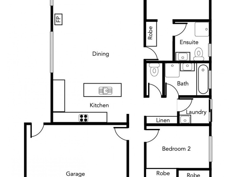 7 Heath Court, Beaufort VIC 3373 Floorplan