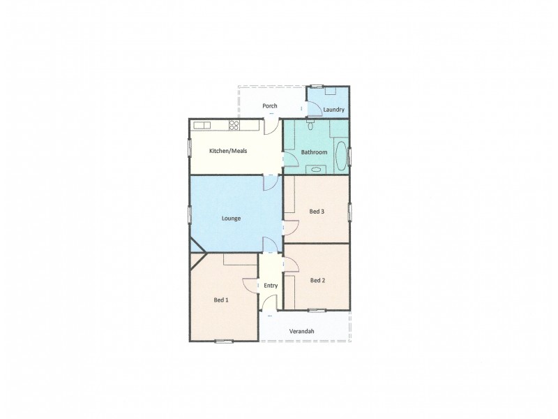 49 Albert Street, Ararat VIC 3377 Floorplan