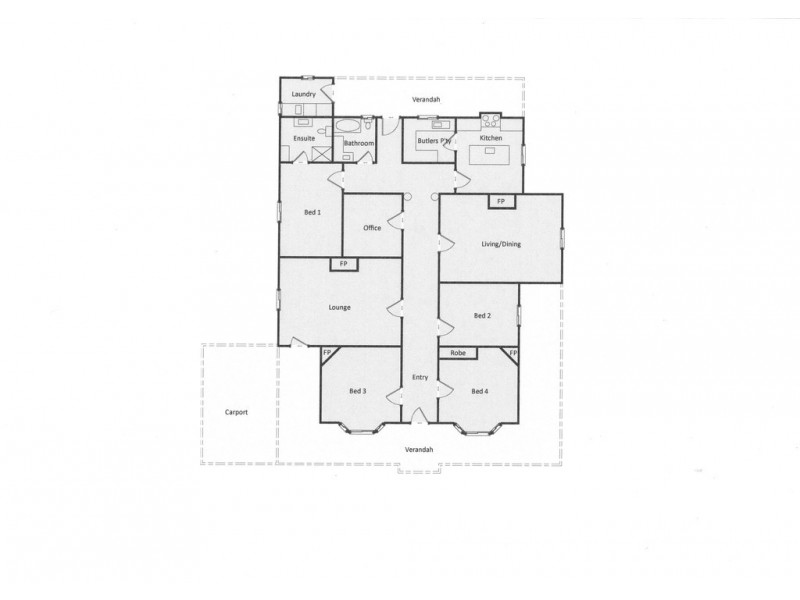 307 Barkly Street, Ararat VIC 3377 Floorplan