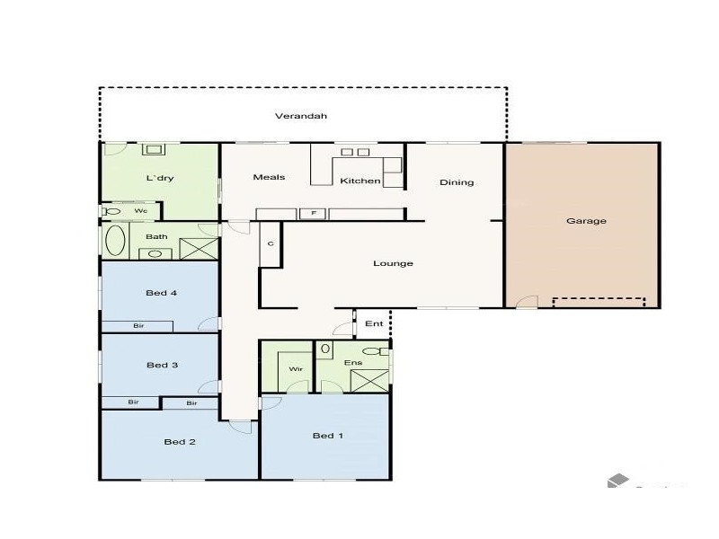 76 Banfield Street, Ararat VIC 3377 Floorplan