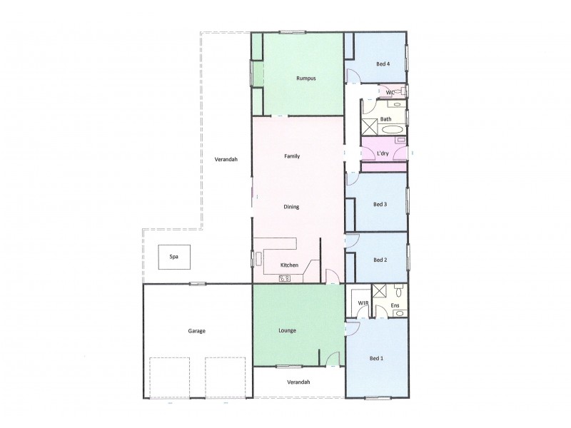 2 Redgum Drive, Ararat VIC 3377 Floorplan