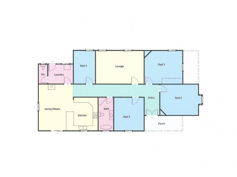 1 Barkly Street, Ararat VIC 3377 Floorplan