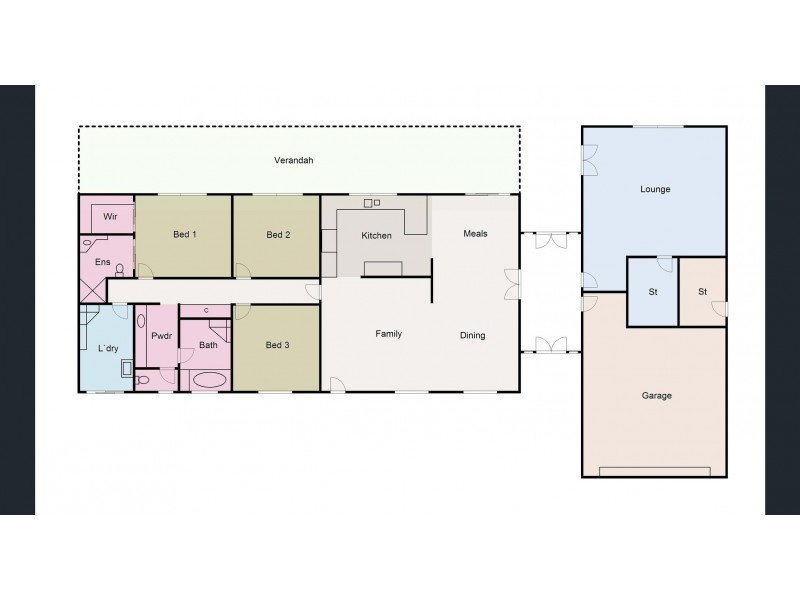 53 Western View Road, Great Western VIC 3374 Floorplan