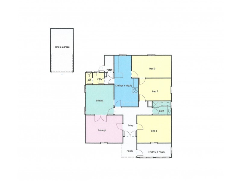 10 Dawson Street, Ararat VIC 3377 Floorplan