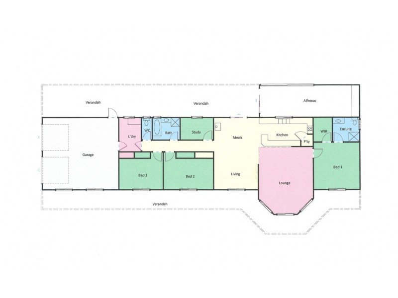 21 Banfields Road, Moyston VIC 3377 Floorplan