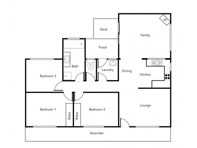 74 Sloane Street, Stawell VIC 3380 Floorplan