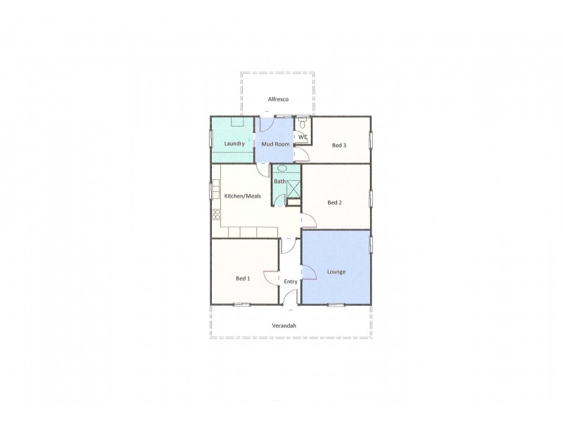 17 McLeod Street, Glenthompson VIC 3293 Floorplan