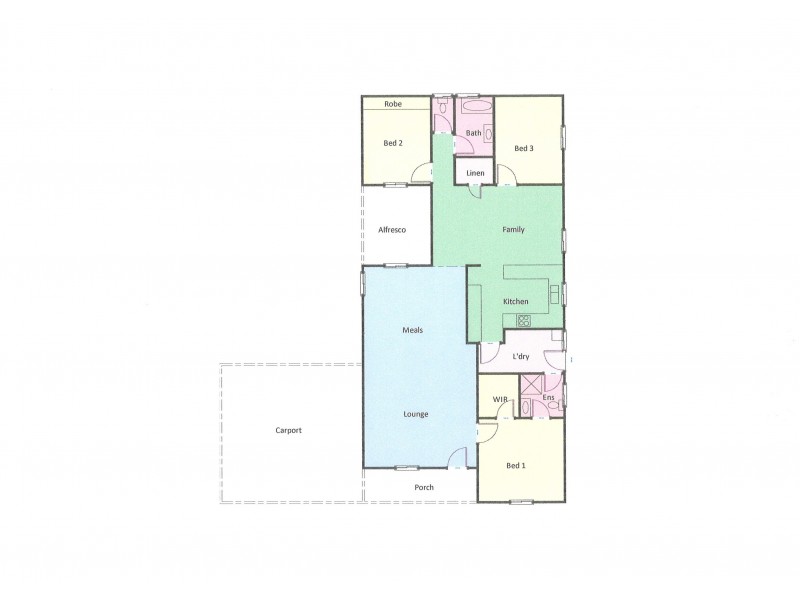 18 Ellerker Avenue, Ararat VIC 3377 Floorplan