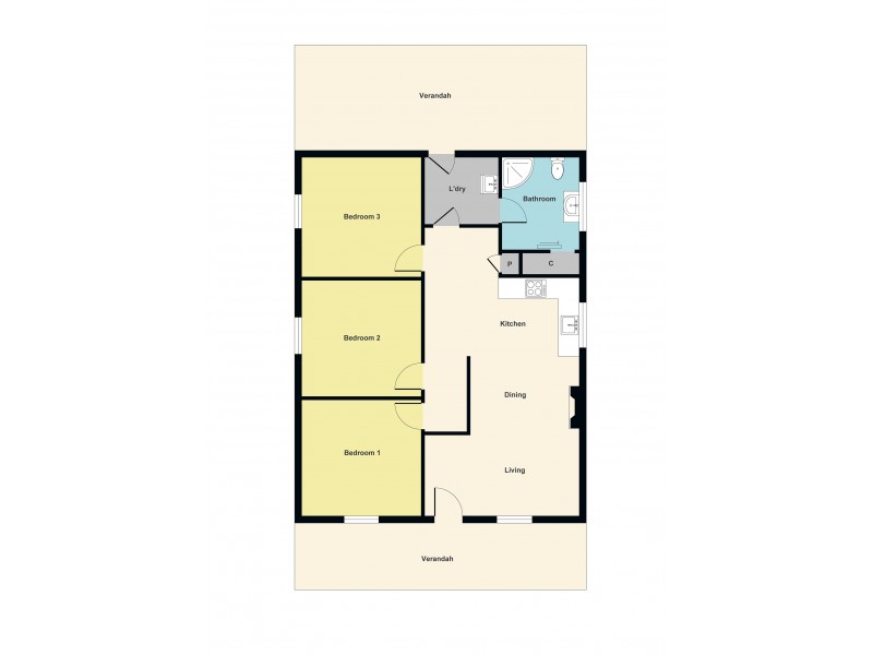 148 High Street, Ararat VIC 3377 Floorplan