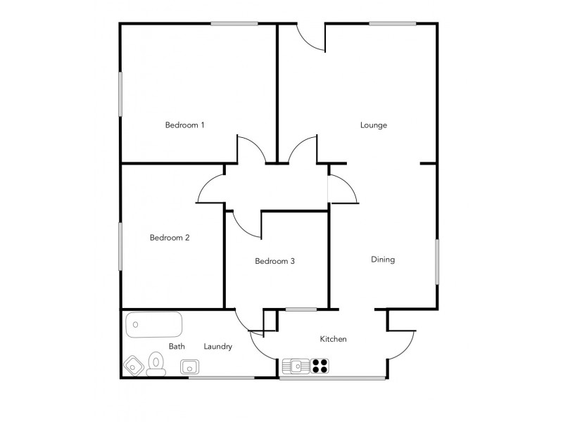 74 Rundell Street, Ararat VIC 3377 Floorplan