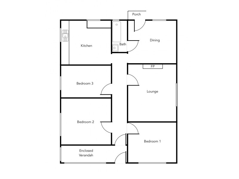25 Rundell Street, Ararat VIC 3377 Floorplan