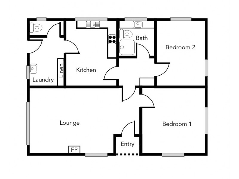 64 Campbell Street, Ararat VIC 3377 Floorplan