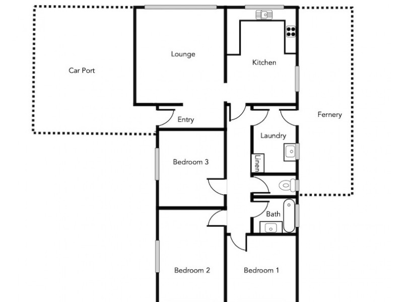 21 Marx Crescent, Ararat VIC 3377 Floorplan