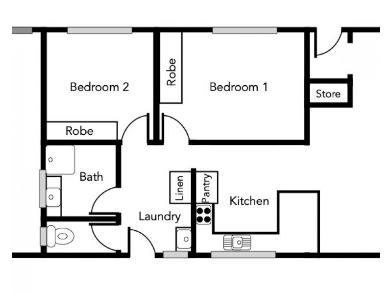 1/16 Queen Street, Ararat VIC 3377 Floorplan