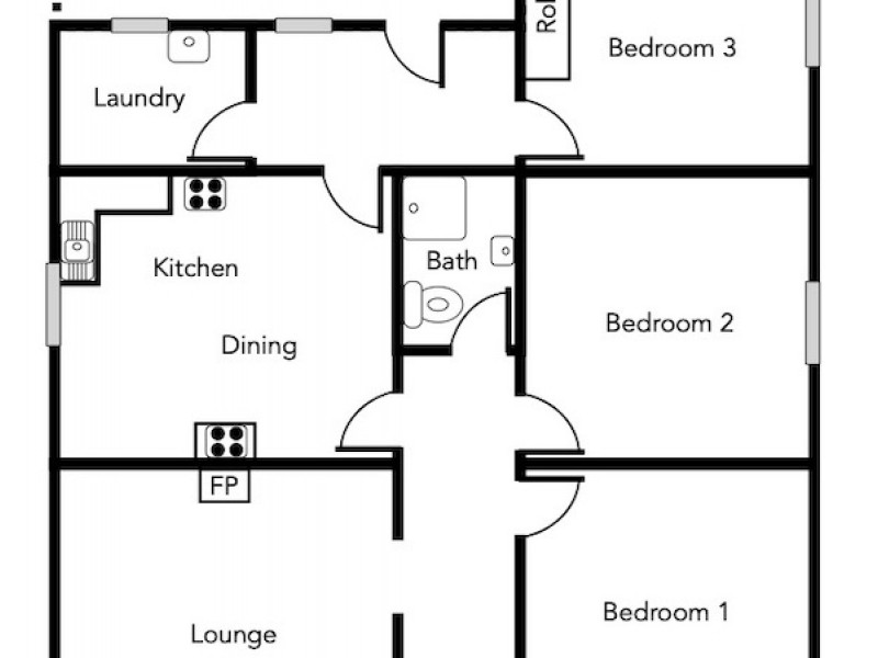 18 Hanson Street, Glenthompson VIC 3293 Floorplan