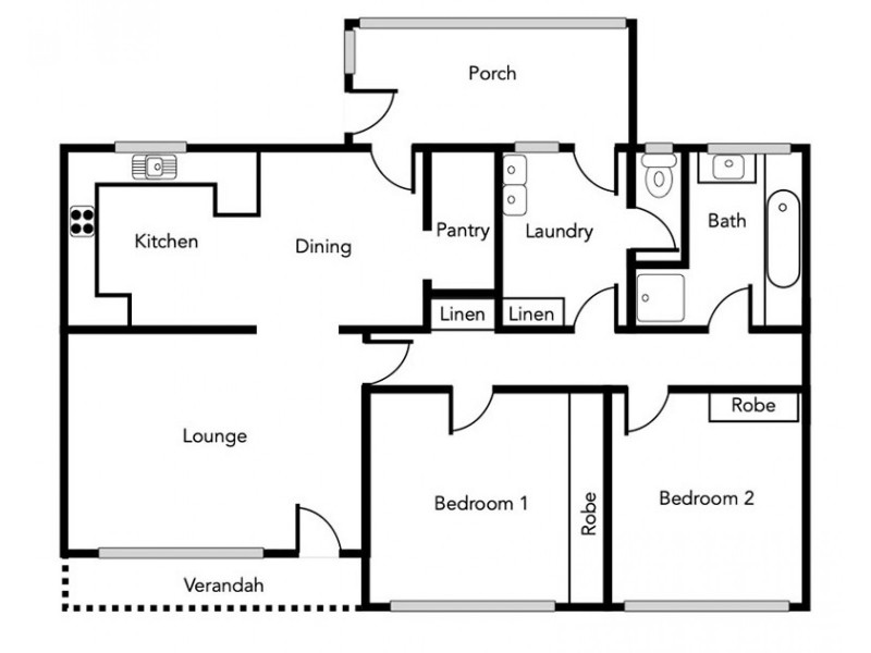28 Ford Street, Ararat VIC 3377 Floorplan