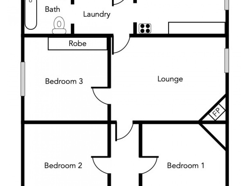 50 Albert Street, Ararat VIC 3377 Floorplan