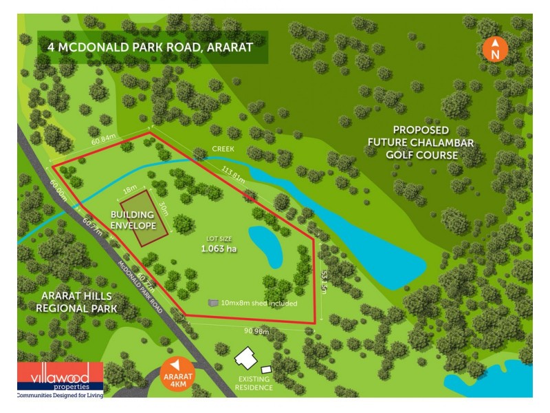 lot 2 4 McDonald Park Road, Ararat VIC 3377
