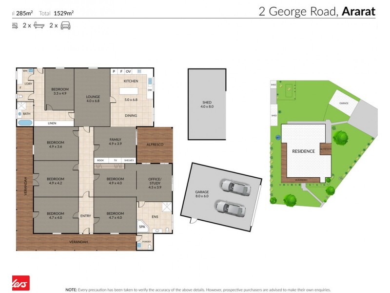 2 George Road, Ararat VIC 3377 Floorplan
