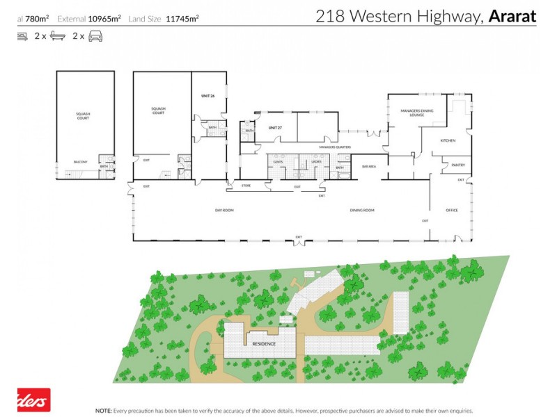 218 Western Highway, Ararat VIC 3377 Floorplan