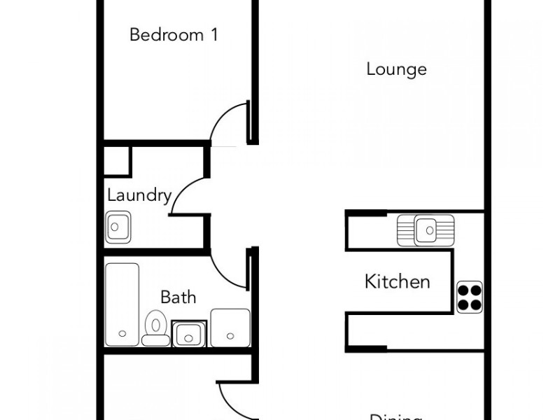 Unit 4/130 Lambert St, Ararat VIC 3377 Floorplan