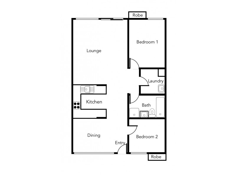 Unit 3/130 Lambert Street, Ararat VIC 3377 Floorplan