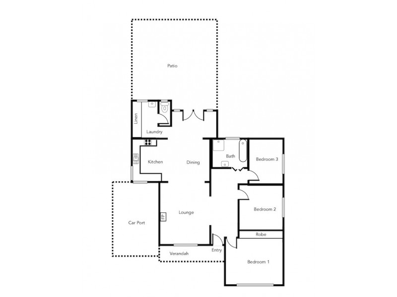 7 Queens Avenue, Ararat VIC 3377 Floorplan