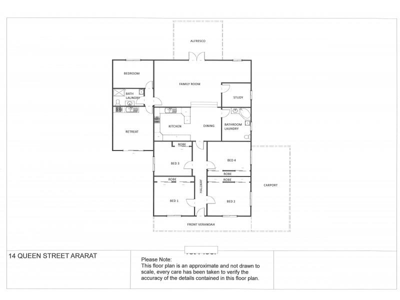 14 Queen Street, Ararat VIC 3377 Floorplan