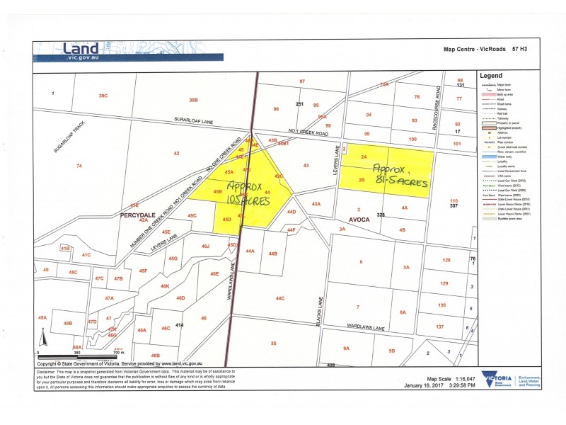 No1 Creek Road, Avoca VIC 3467