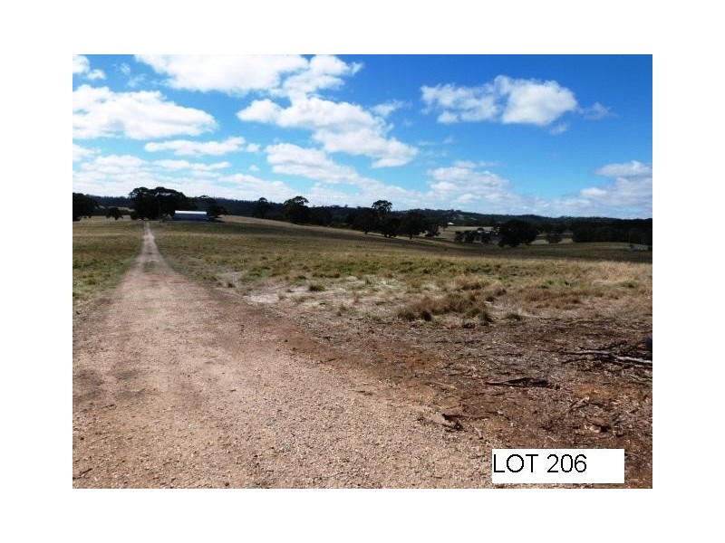 * Lot 206 Scobie Road, Clare SA 5453