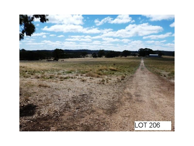 * Lot 206 Scobie Road, Clare SA 5453