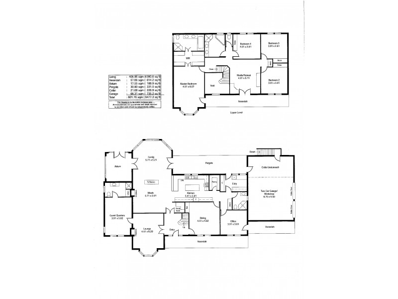117 Boconnoc Park Road, Armagh SA 5453 Floorplan