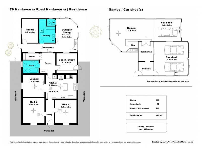 79 Nantawarra Road, Nantawarra SA 5550 Floorplan