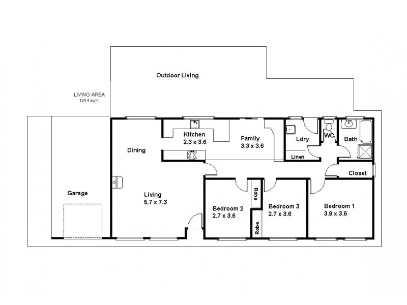 23 Kelly Avenue, Barmera SA 5345 Floorplan