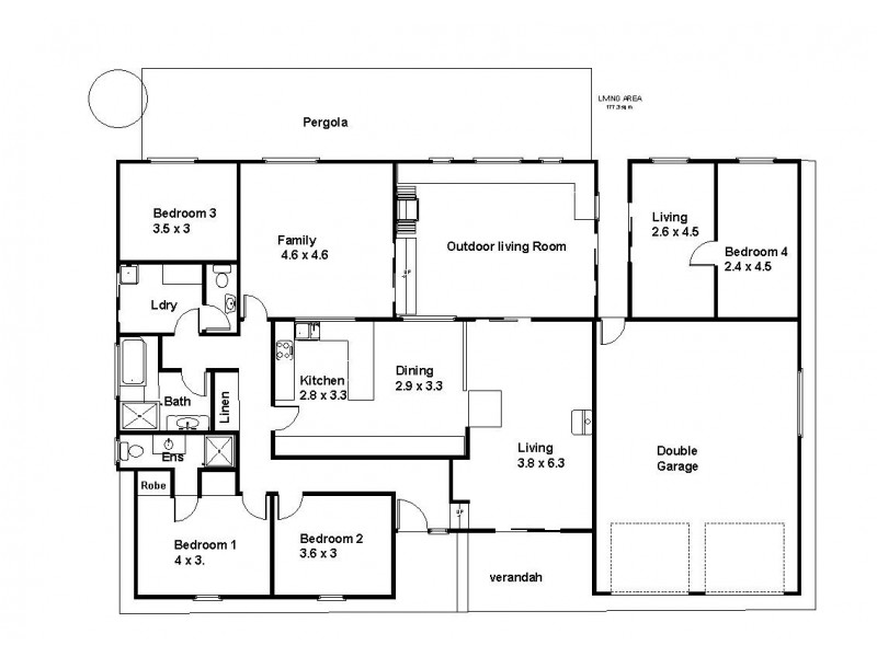 8 Middleton Avenue, Paringa SA 5340 Floorplan