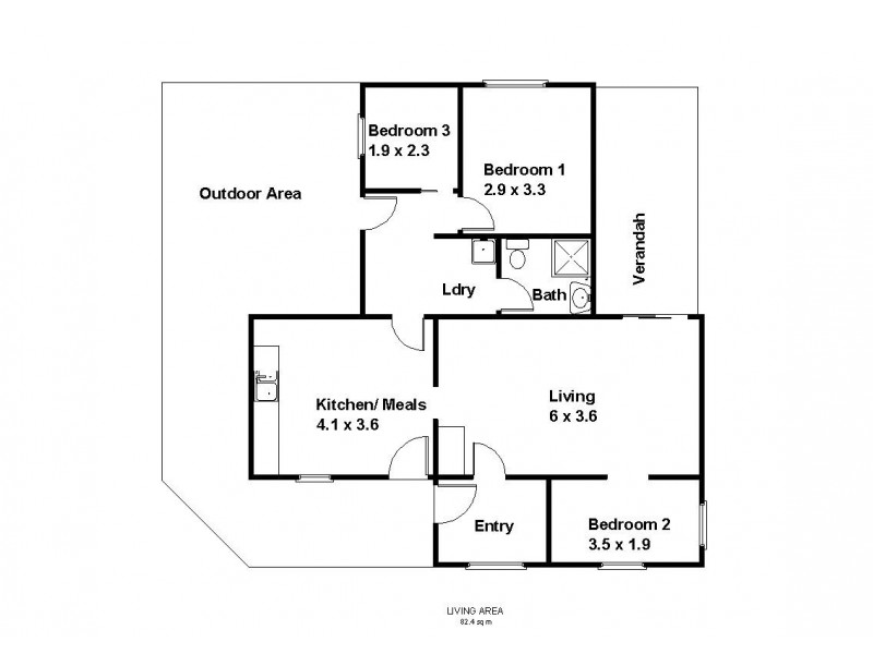 15 McLeod Street, Cobdogla SA 5346 Floorplan