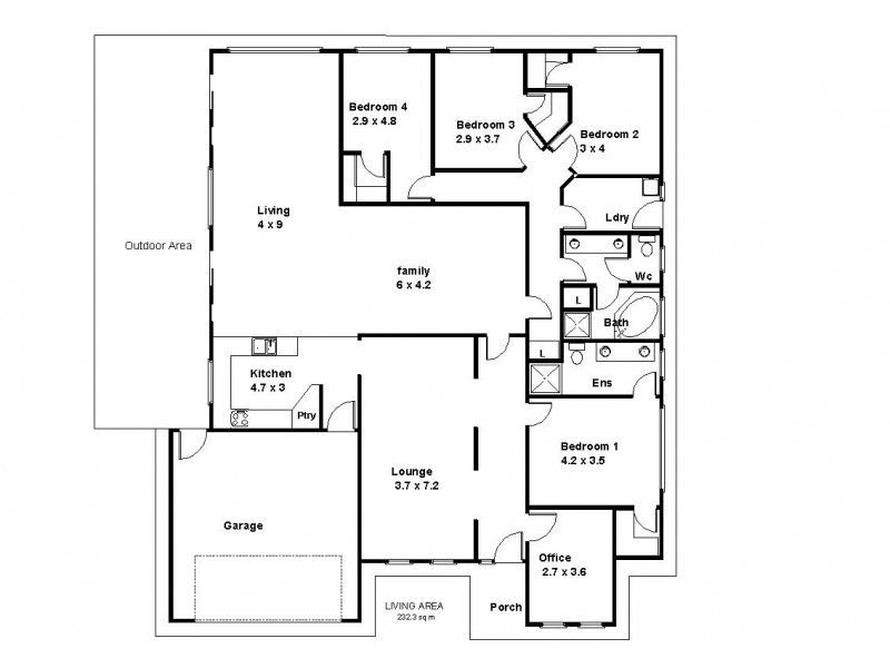245 Twenty First Street, Renmark SA 5341 Floorplan