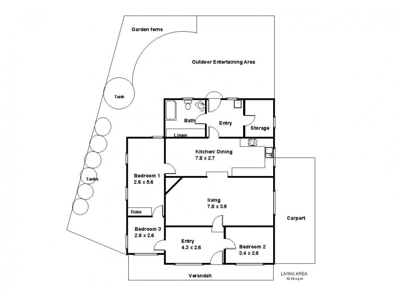 29 Zante Road, Berri SA 5343 Floorplan