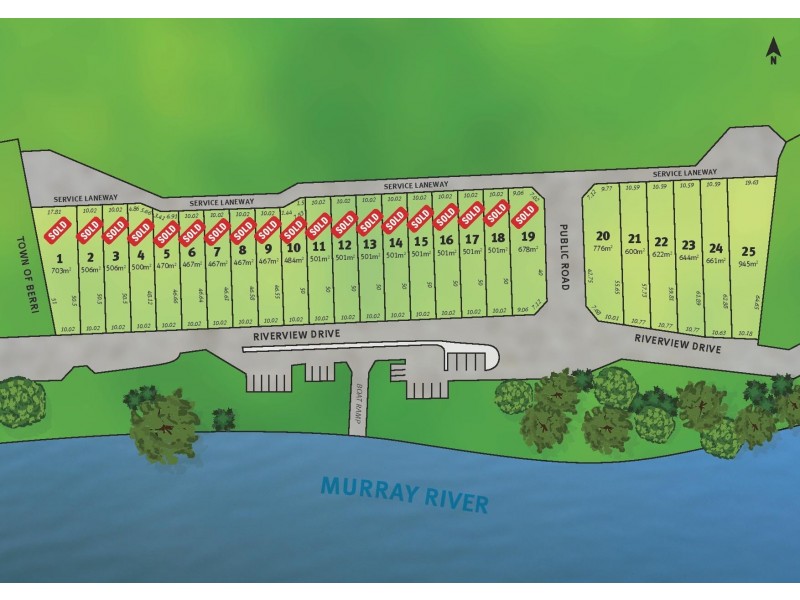 Lots 20 – 25 Riverview Drive, Berri SA 5343