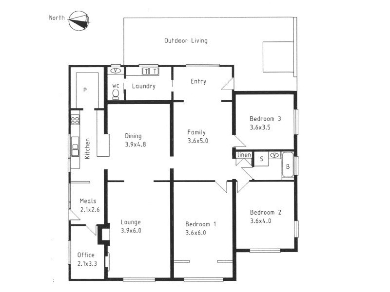 145 Paruna Road, Loxton SA 5333 Floorplan