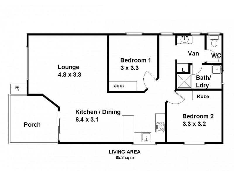614-618 Kingston Road, Moorook SA 5332 Floorplan