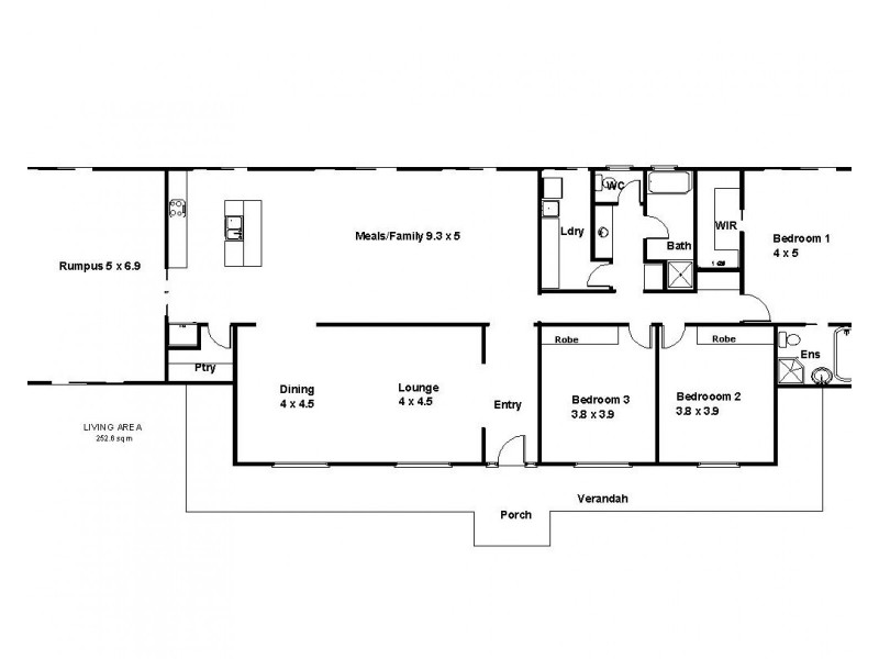 316 Karoonda Highway, Loxton SA 5333 Floorplan