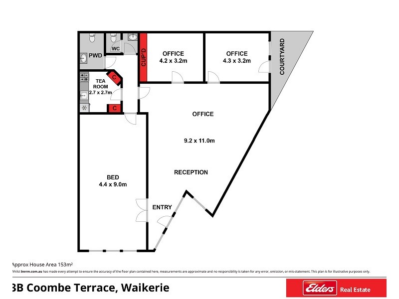 Lot 1 Coombe Terrace, Waikerie SA 5330 Floorplan