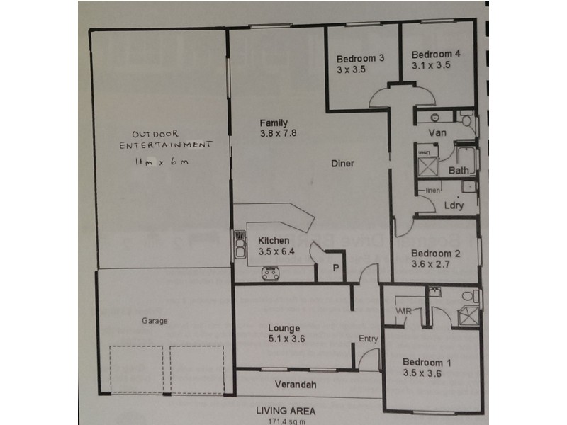 11 Bosman Drive, Berri SA 5343 Floorplan