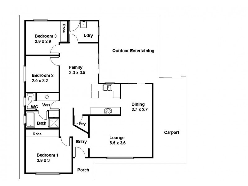 12 Korinthos Street, Renmark SA 5341 Floorplan