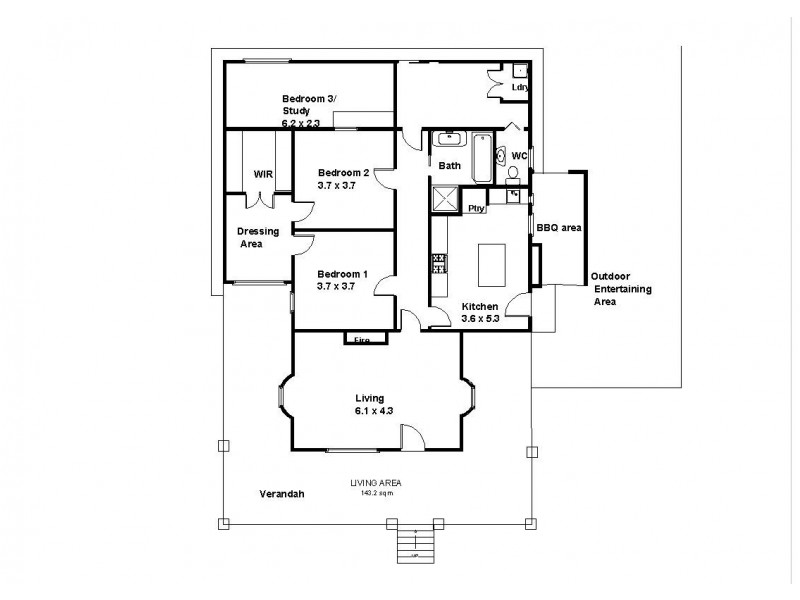3 O’Hanez Street, Berri SA 5343 Floorplan