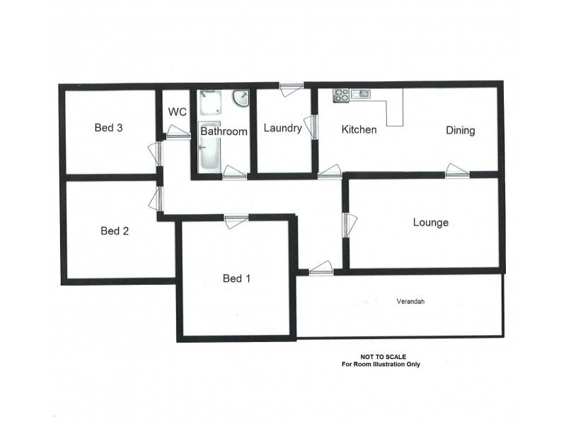 98 Drabsch Street, Loxton SA 5333 Floorplan