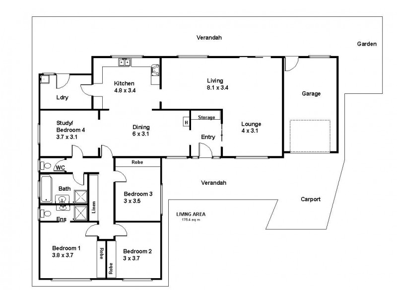 2 Digby Court, Berri SA 5343 Floorplan